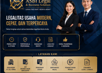 ASBI Legal Business Solution Hadirkan Solusi Lengkap Pendirian PT, CV, Koperasi hingga Yayasan Secara Profesional