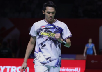 Bangkit Dramatis! Jonatan Christie Jaga Asa Indonesia Raih Gelar di Kandang Sendiri