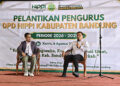 ketua kadin kabupaten bandung dorong sinergi dunia usaha melalui forum bisnis pada pelantikan dpd hippi