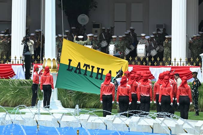 Persiapan HUT ke-81 Kemerdekaan RI Memasuki Tahap Gladi, Paskibraka Matangkan Kesiapan di Istana Merdeka
