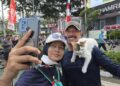 Kucing Telon Viral di CFD Bundaran HI, Jadi “Selebriti” Dadakan dan Bikin Warga Rela Antre Foto